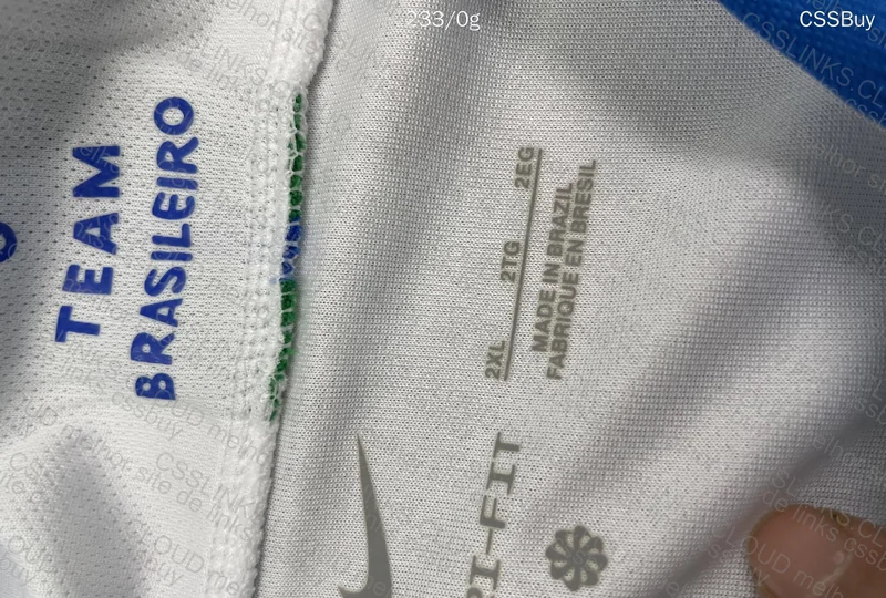 Brazil White Polo Jersey 19-20 4