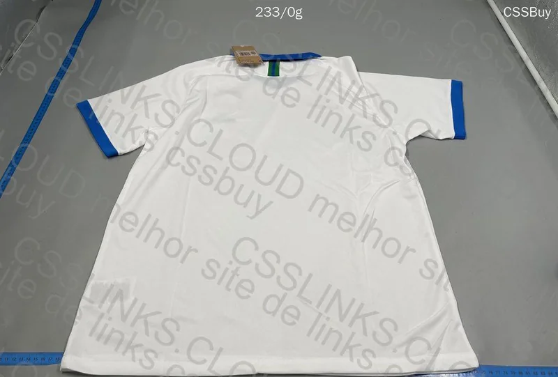 Brazil White Polo Jersey 19-20 6