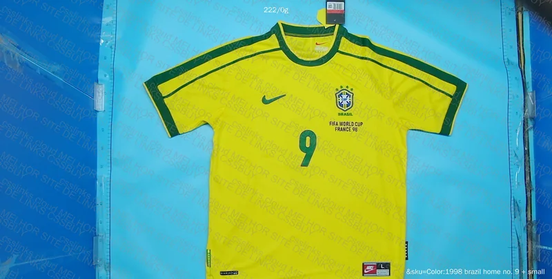 Brazil R9 98 Jersey 2