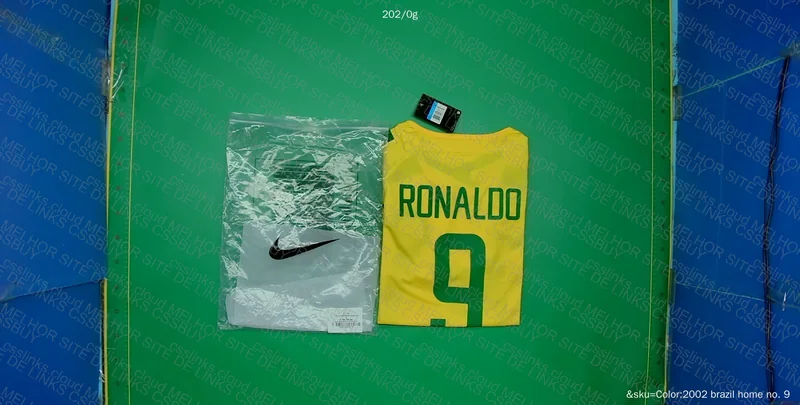 Brazil Retro 2002 Jersey 2
