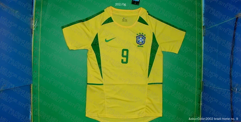 Brazil Retro 2002 Jersey 3
