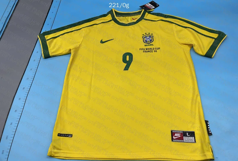 Brazil Ronaldo 1998 Shirt (Ronaldo) 3