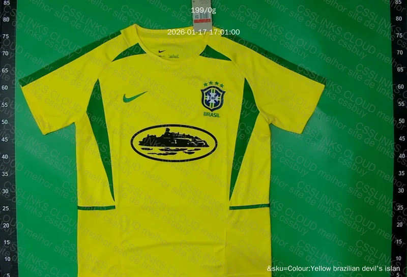 Camisa Brasil x Corteiz
