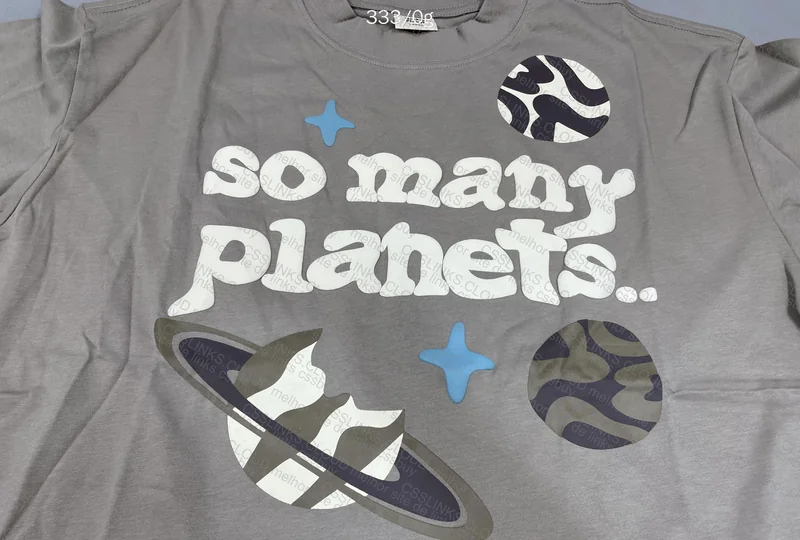 Broken Planet Shirt (With Measurements) 3