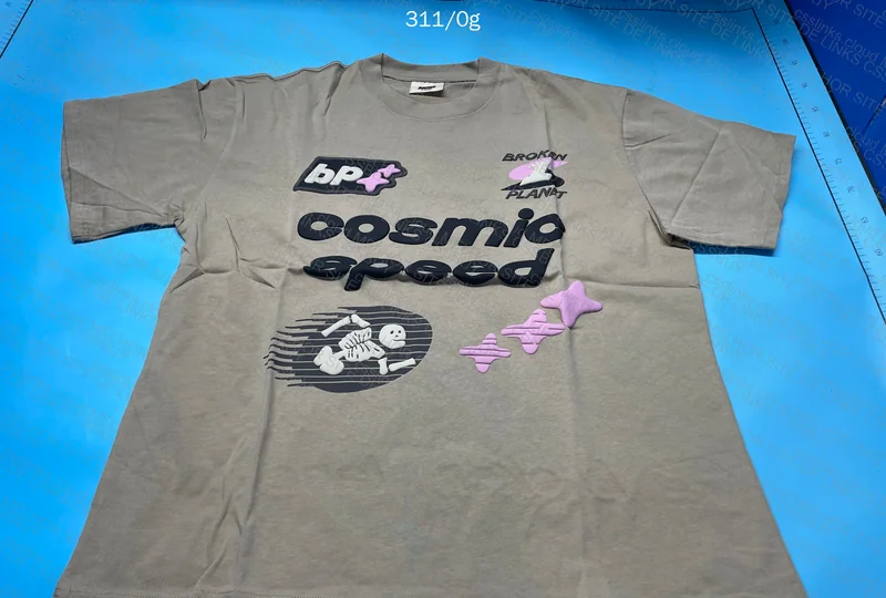 Broken Planet Shirt (With Measurements)