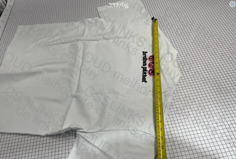 Broken Planet Forever Yours Shirt with Measurements 4
