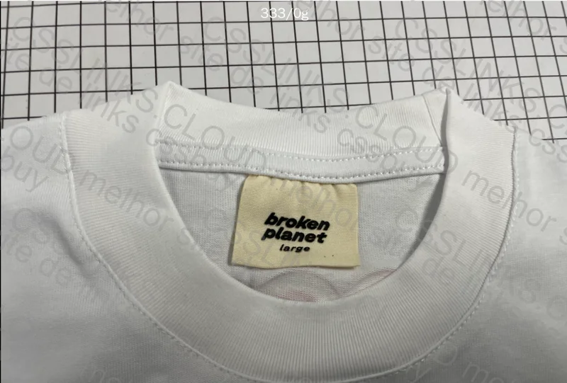 Broken Planet Forever Yours Shirt with Measurements 5