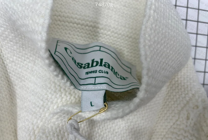 Casa Blanca Shirt (Size L Measurements) 2