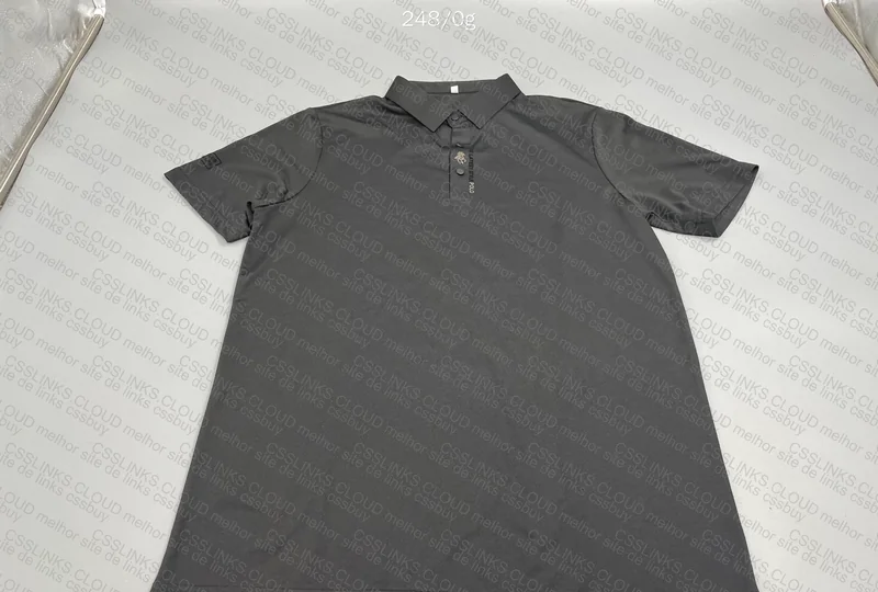 Casual Silk Polo Shirt