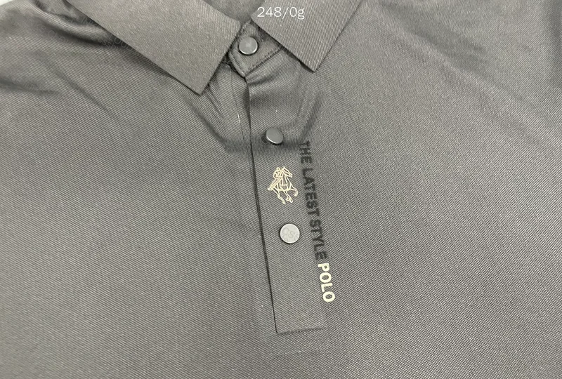 Casual Silk Polo Shirt 5