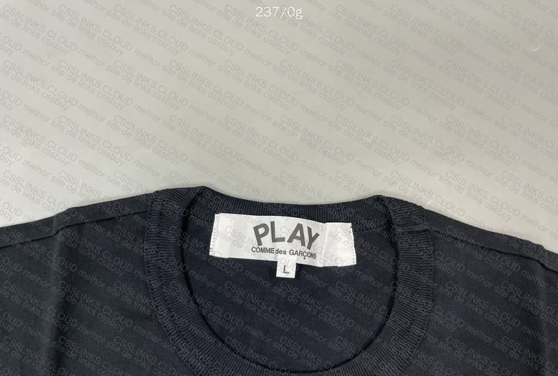CDG Black Heart Shirt - GL or RL Size? 2