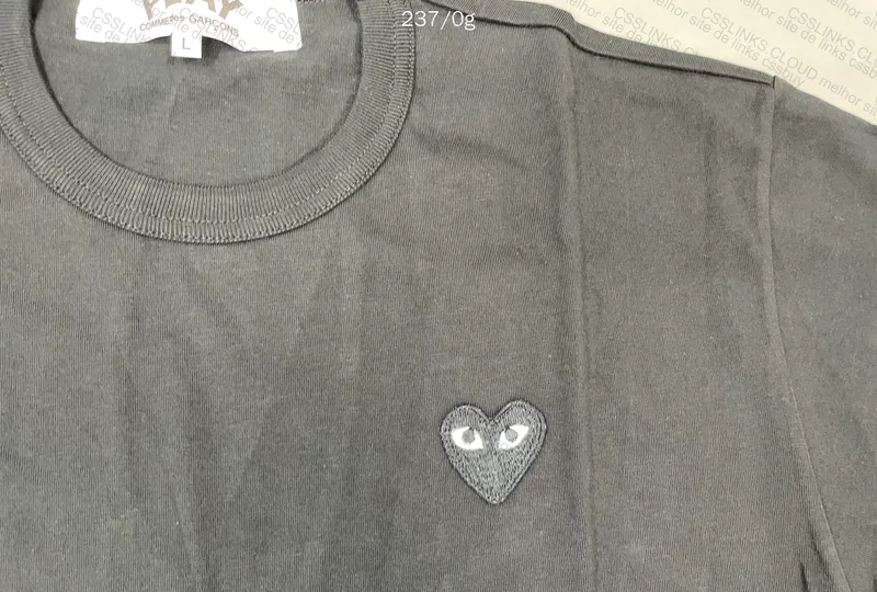CDG Black Heart Shirt - GL or RL Size? 6