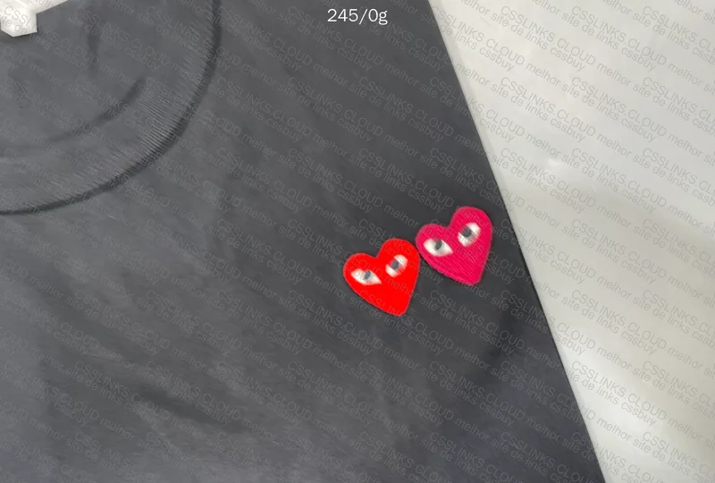 CDG Two Hearts Shirt 2