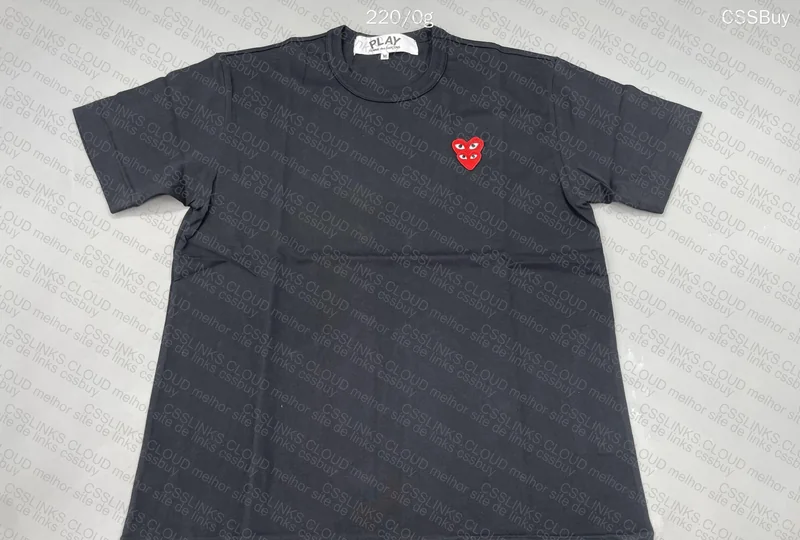 CDG Double Heart Shirt 2
