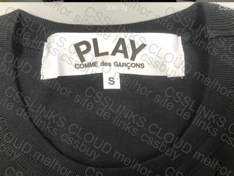 CDG Double Heart Shirt 2