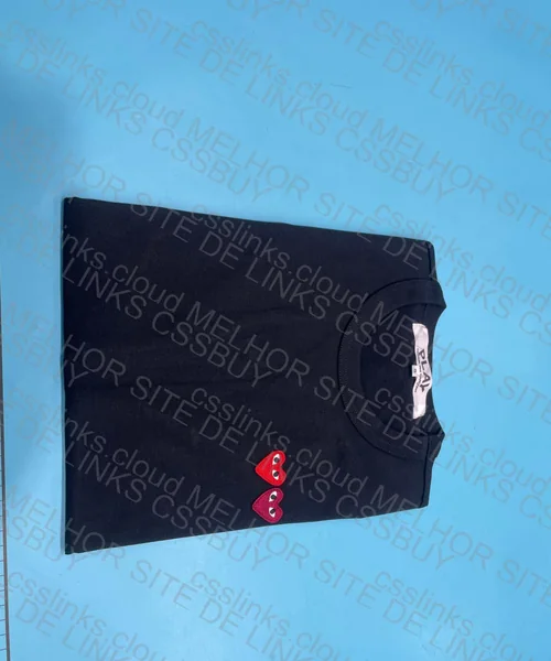 CDG Double Heart Shirt 3