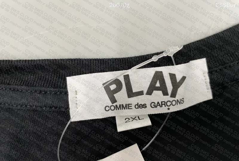 Black CDG Shirt 4