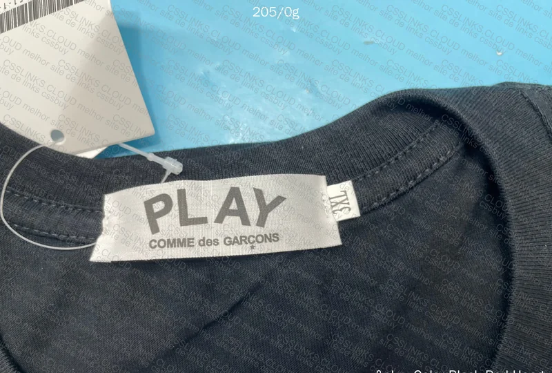 Black CDG Shirt 4