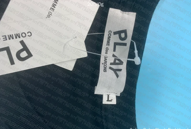 Black CDG Shirt 4
