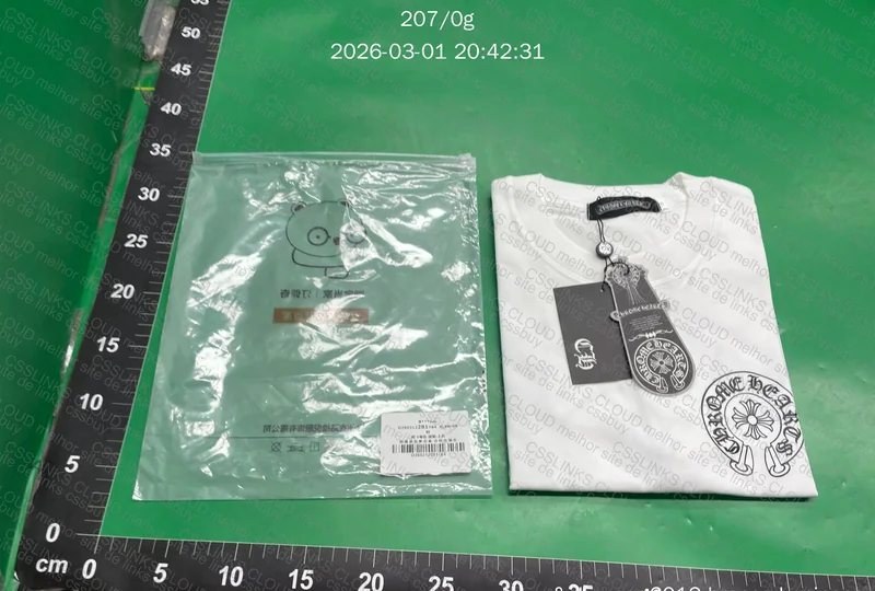 Camisa Chrome Hearts branca 3
