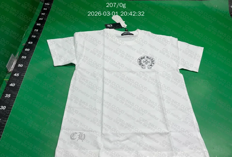 Camisa Chrome Hearts branca 4