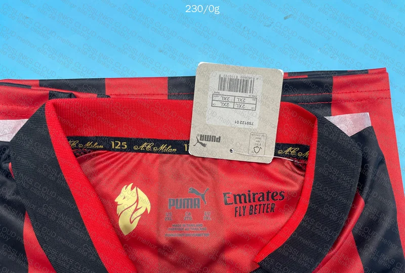 Milan 125th Anniversary Shirt