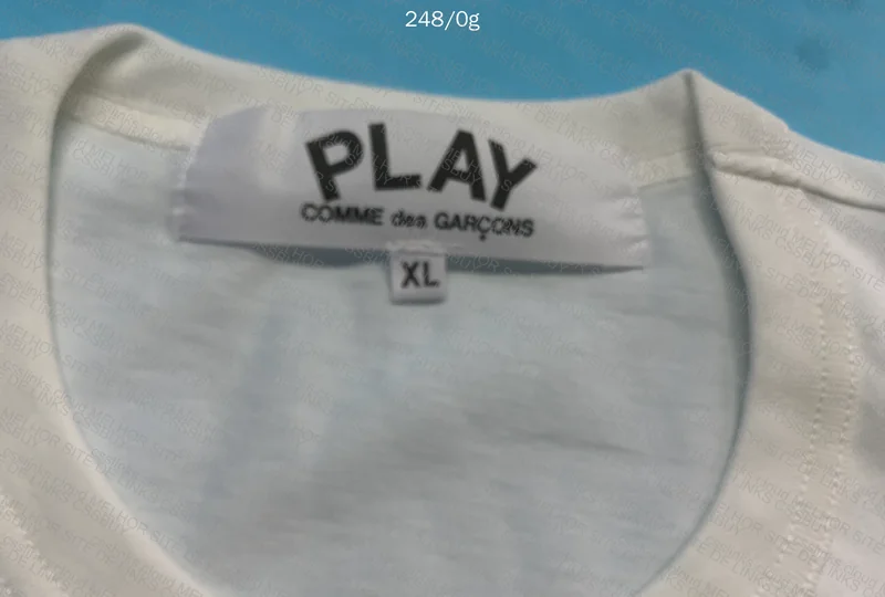 White Comme des Garçons Shirt (with measurements) 10