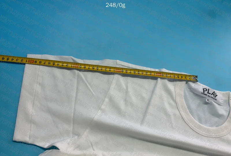 White Comme des Garçons Shirt (with measurements) 4
