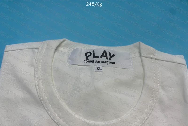 White Comme des Garçons Shirt (with measurements) 5