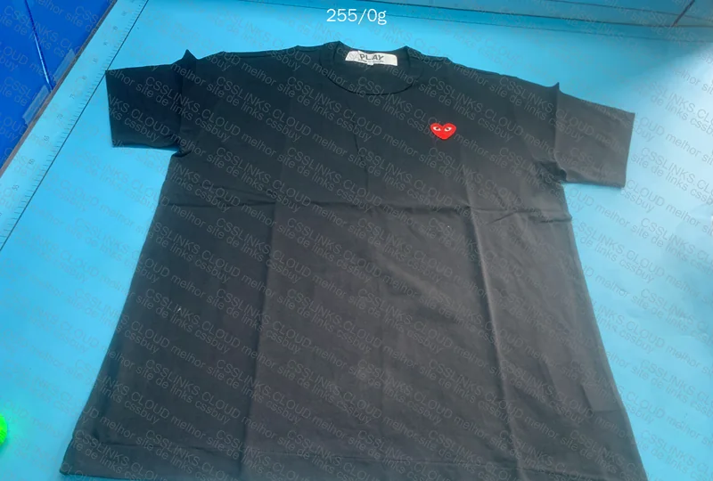 Black Comme des Garçons Shirt (with measurements) 2