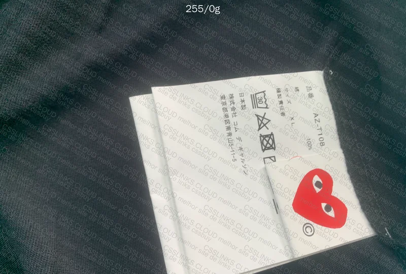 Black Comme des Garçons Shirt (with measurements) 3