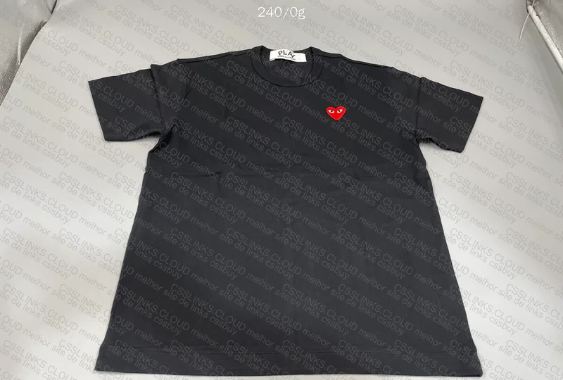 Black Comme des Garçons Play Shirt