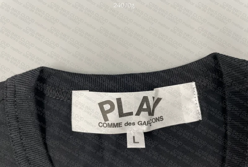 Black Comme des Garçons Play Shirt 2