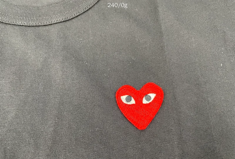 Black Comme des Garçons Play Shirt 3