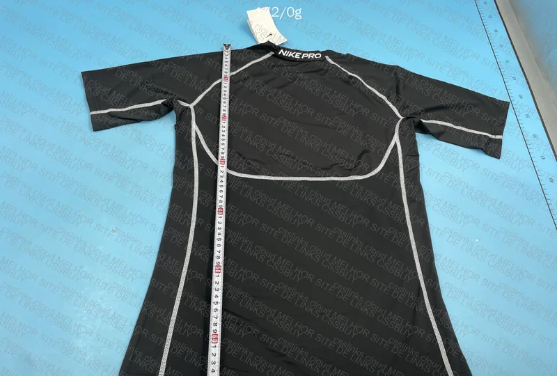 Nike Pro Compression Shirt (with measurements) 4