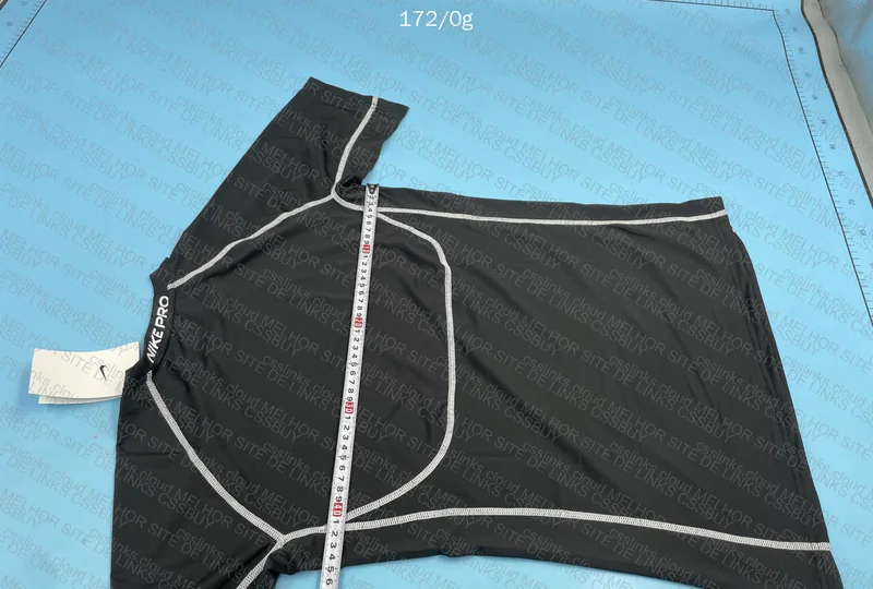 Nike Pro Compression Shirt (with measurements) 5
