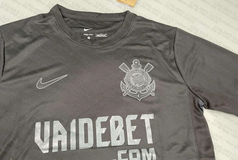 Corinthians Shirt 24/25 All Black 3