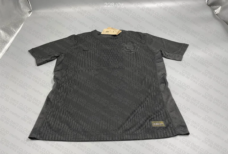 Corinthians All Black Shirt 2