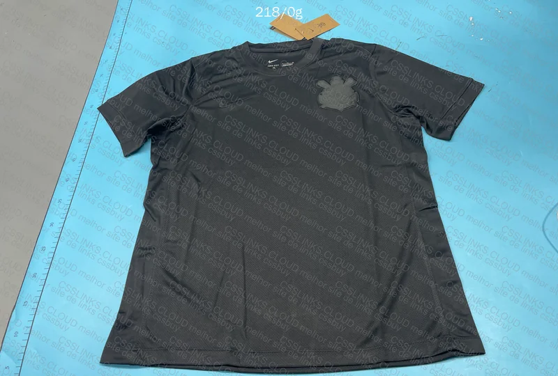Corinthians All Black 2024/2025 Fan Jersey 2