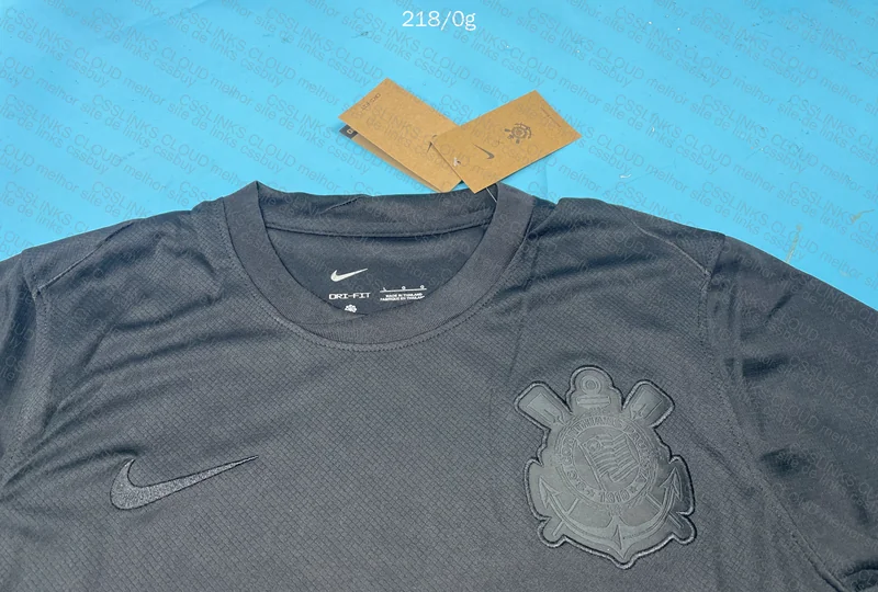 Corinthians All Black 2024/2025 Fan Jersey 3