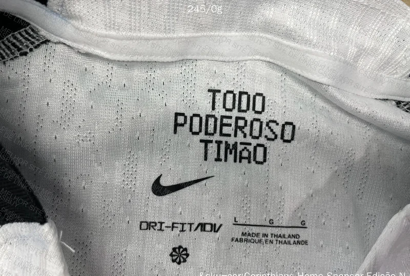 Corinthians Player Jersey - YA9