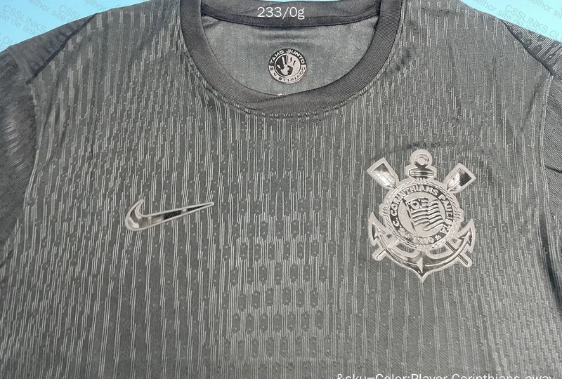Corinthians Black 24/25 Jersey 2