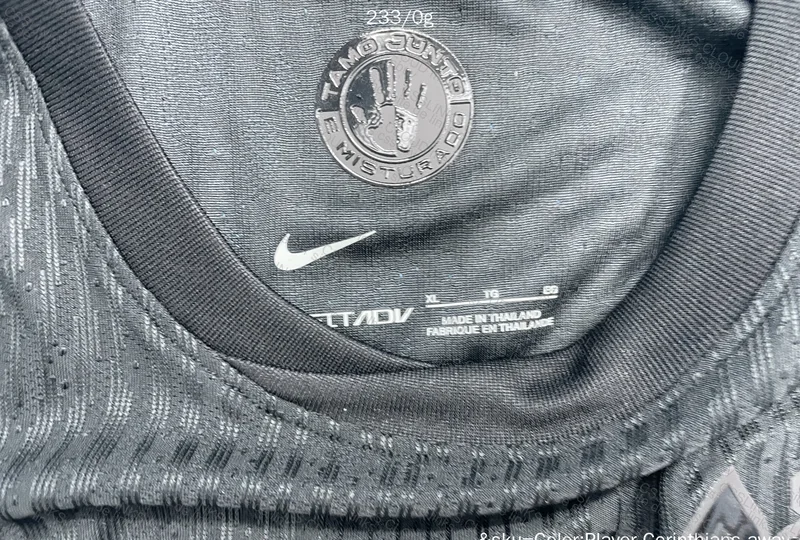 Corinthians Black 24/25 Jersey 3