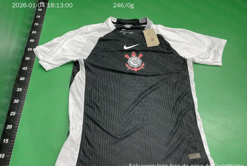 Corinthians Black 25/26 Jersey 3