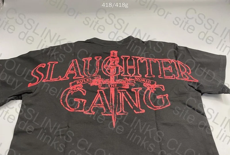 Corteiz Slaughter Gang 21 Savage Shirt