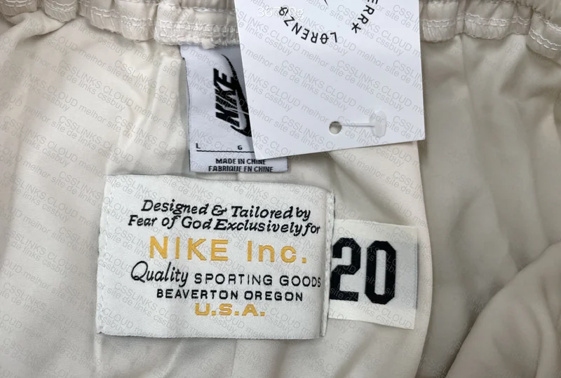 Cortez Shirt and Nike FOG Shorts 4