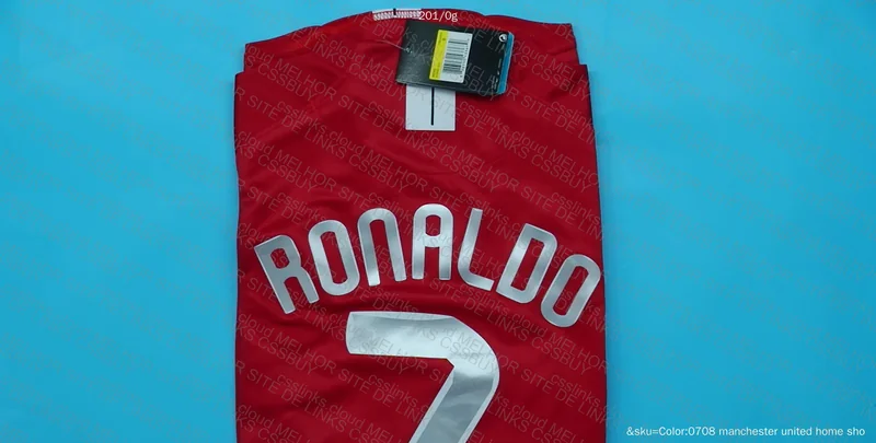 CR7 Manchester United Shirt 2