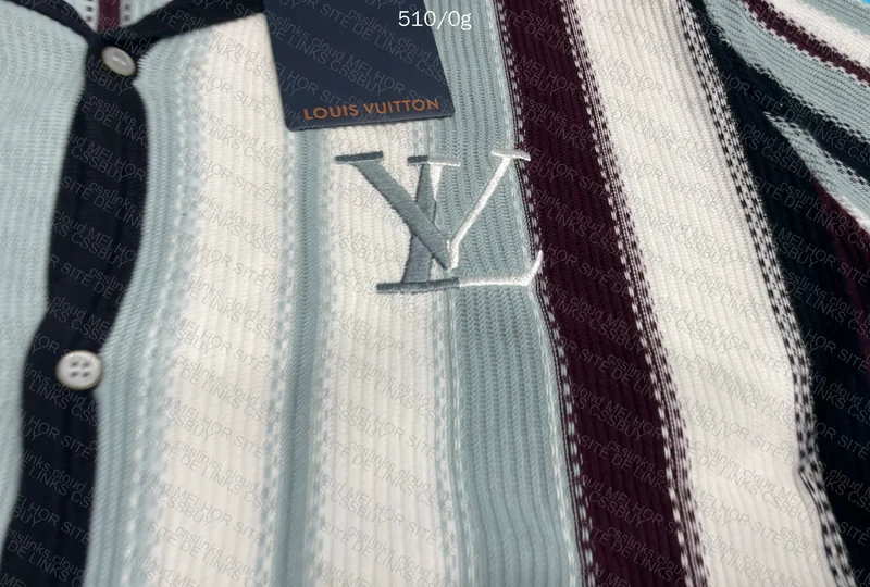 Crochet Louis Vuitton Shirt