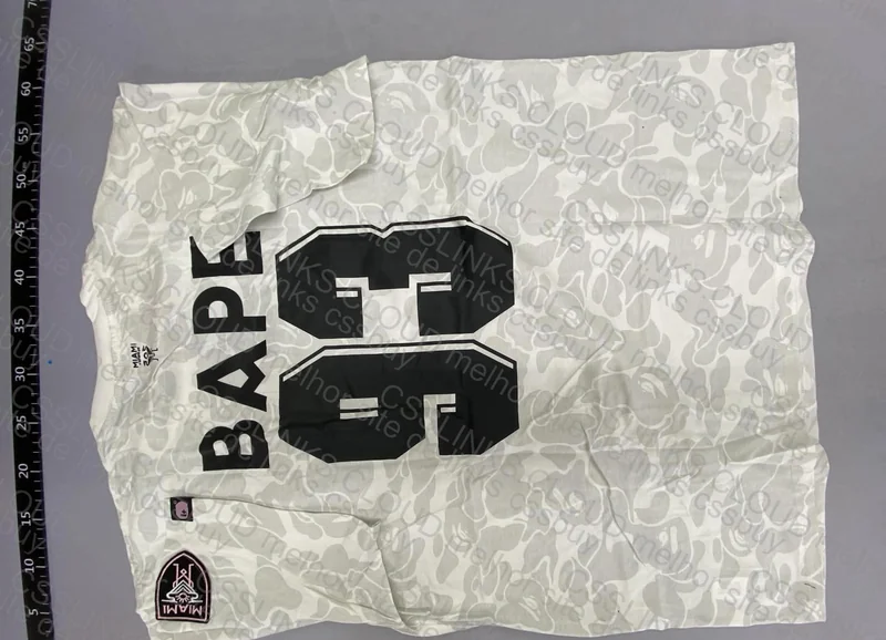 Camisa da bape do messi 3