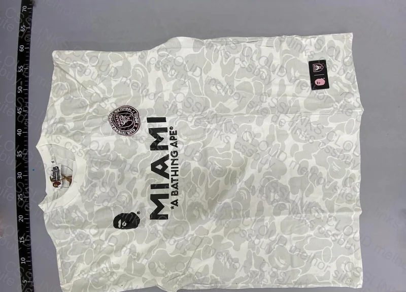 Camisa da bape do messi 4